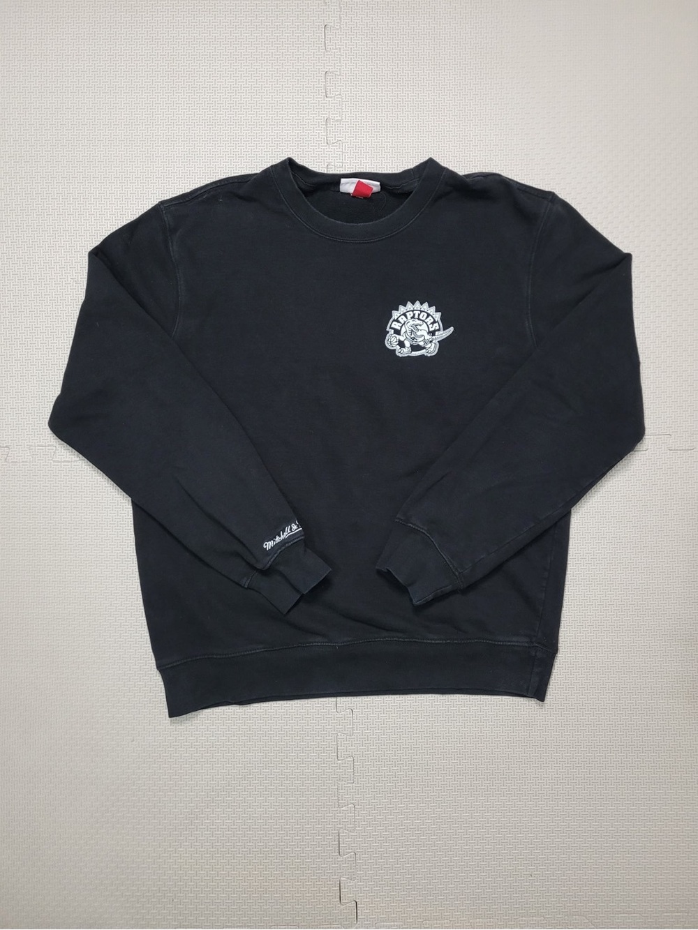 Toronto Raptors Black Graphic Crewneck Sweatshirt